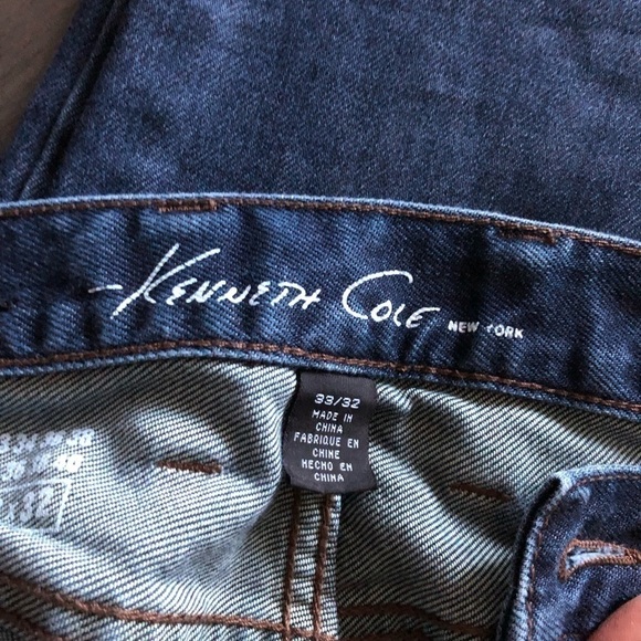 Men’s Kenneth Cole Manya Dark wash jeans 32x32 - Picture 3 of 5